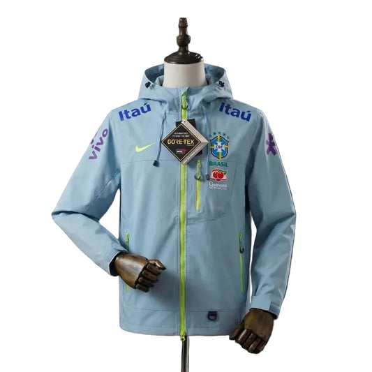 Veste Brésil Bleu/Jaune